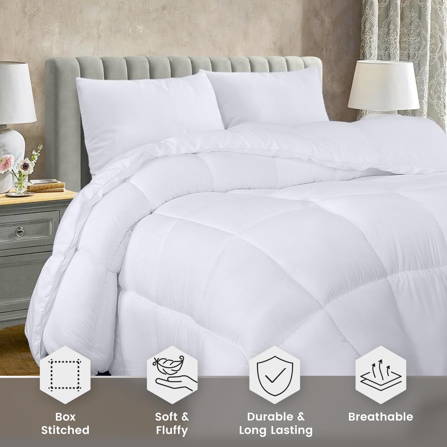 Quilted Down Alternative Duvet Insert - 1 Pc.